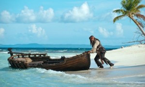 Johnny Depp ve filmu Piráti z Karibiku: Na vlnách podivna