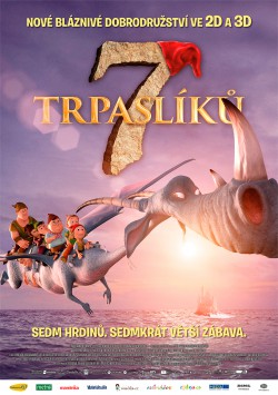 Český plakát filmu 7 trpaslíků / Der 7bte Zwerg