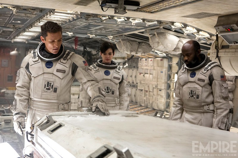 Matthew McConaughey, Anne Hathaway, David Oyelowo ve filmu  / Interstellar