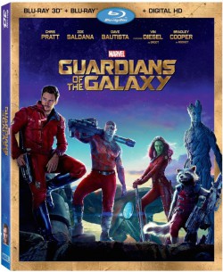 BD obal filmu Strážci Galaxie / Guardians of the Galaxy