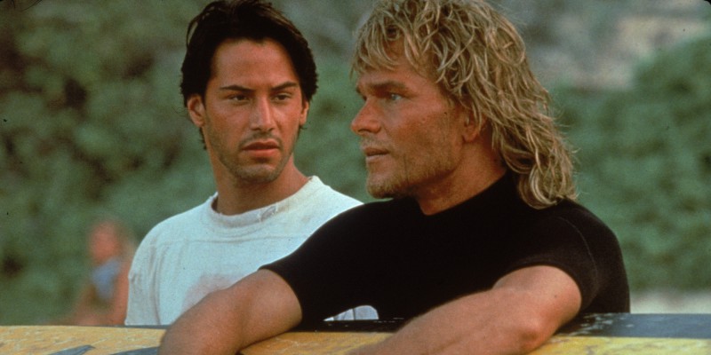 Keanu Reeves, Patrick Swayze ve filmu Bod zlomu / Point Break