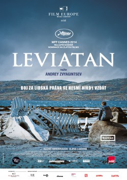 Český plakát filmu Leviatan / Leviafan