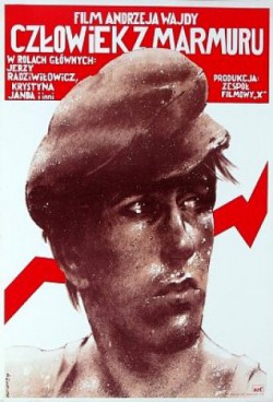 Plakát filmu Člověk z mramoru / Czlowiek z marmuru