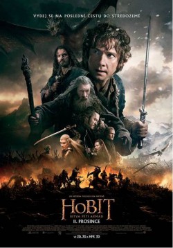 Český plakát filmu Hobit: Bitva pěti armád / The Hobbit: The Battle of the Five Armies