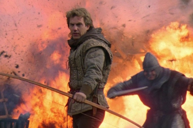 Kevin Costner ve filmu Robin Hood: Král zbojníků / Robin Hood: Prince of Thieves