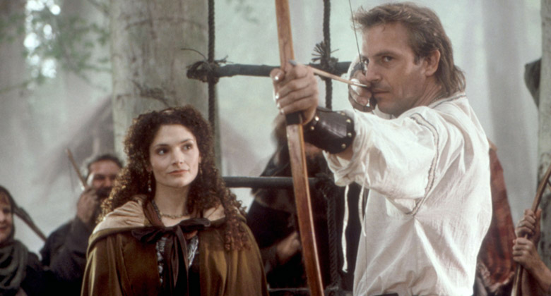 Mary Elizabeth Mastrantonio, Kevin Costner ve filmu Robin Hood: Král zbojníků / Robin Hood: Prince of Thieves