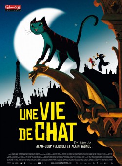 Plakát filmu Život kočky / Une vie de chat