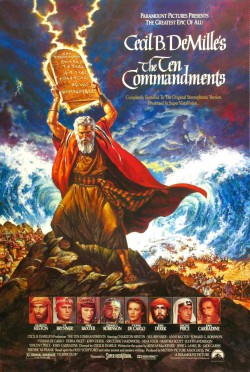 Plakát filmu Desatero přikázání / The Ten Commandments