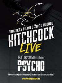 Plakát akce Hitchcock Live