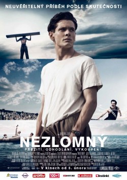 Český plakát filmu Nezlomný / Unbroken