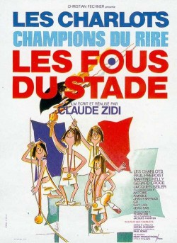 Plakát filmu Blázni ze stadionu / Les fous du stade