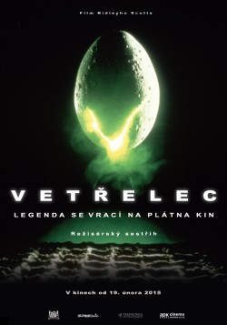 Český plakát filmu Vetřelec / Alien
