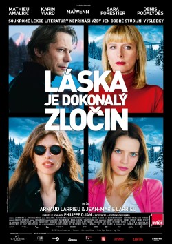 Český plakát filmu Láska je dokonalý zločin / L'amour est un crime parfait