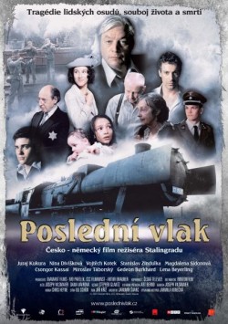Český plakát filmu Poslední vlak / Der letzte Zug