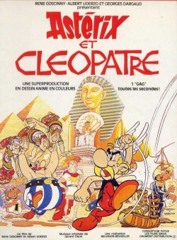 Plakát filmu Asterix a Kleopatra / Astérix et Cléopâtre