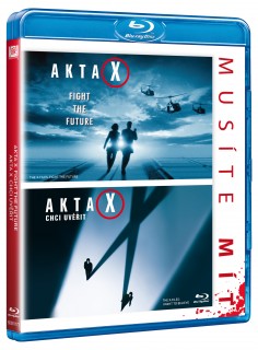 BD obal filmu Akta X - Film / The X Files