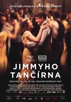 Český plakát filmu Jimmyho tančírna / Jimmy's Hall