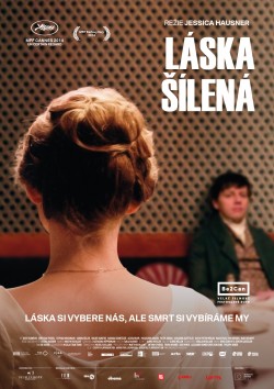 Český plakát filmu Láska šílená / Amour fou