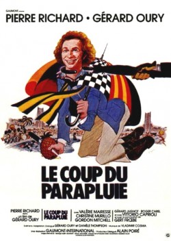 Plakát filmu Rána deštníkem / Le coup du parapluie