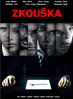 Český plakát filmu Zkouška / Exam