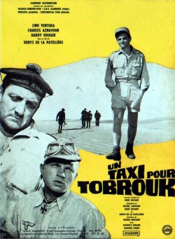 Plakát filmu Taxi do Tobruku / Un taxi pour Tobrouk