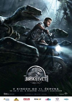Český plakát filmu Jurský svět / Jurassic World