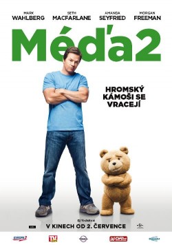 Český plakát filmu Méďa 2 / Ted 2