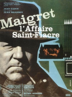 Plakát filmu Případ komisaře Maigreta / Maigret et l'affaire Saint-Fiacre