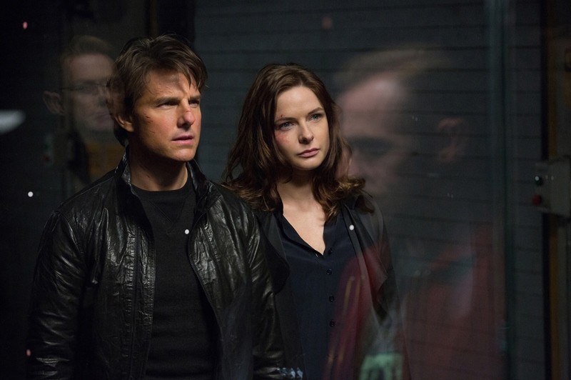 Tom Cruise, Rebecca Ferguson ve filmu Mission: Impossible - Národ grázlů / Mission: Impossible - Rogue Nation
