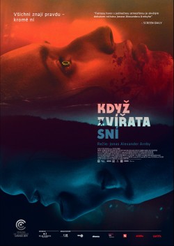 Český plakát filmu Když zvířata sní / Når dyrene drømmer
