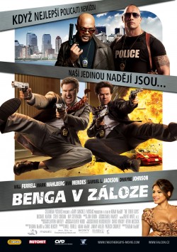 Český plakát filmu Benga v záloze / The Other Guys