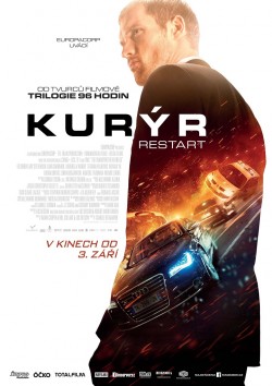 Český plakát filmu Kurýr: Restart / The Transporter Refueled