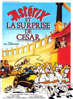 Plakát filmu Asterix a překvapení pro Cézara / Astérix et la surprise de César