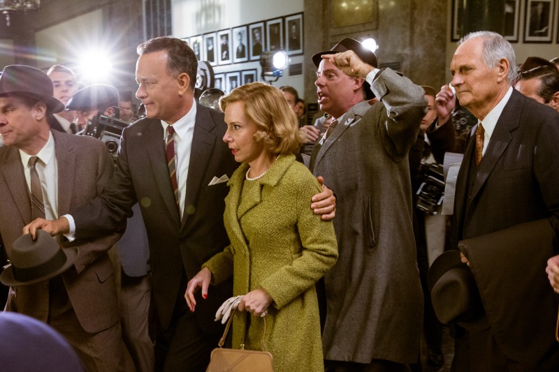Tom Hanks, Amy Ryan, Alan Alda ve filmu Most špiónů / 