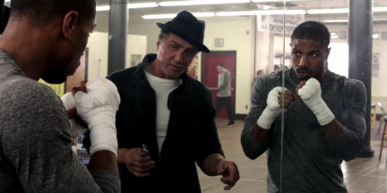 Sylvester Stallone, Michael B. Jordan ve filmu Creed / Creed