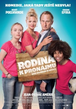 Český plakát filmu Rodina k pronájmu / Une famille à louer