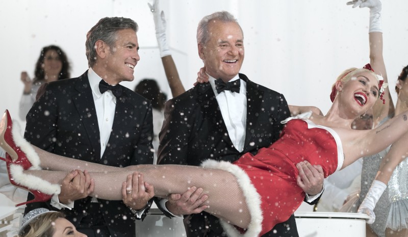 George Clooney, Bill Murray, Miley Cyrus ve filmu  / A Very Murray Christmas