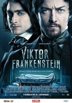 Český plakát filmu Viktor Frankenstein / Victor Frankenstein