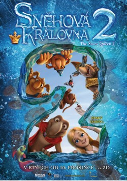 Český plakát filmu Sněhová královna 2 / Snezhnaya koroleva 2