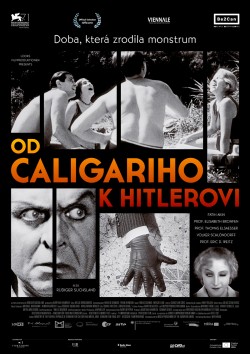 Český plakát filmu Od Caligariho k Hitlerovi / Von Caligari zu Hitler: Das deutsche Kino im Zeitalter der Massen
