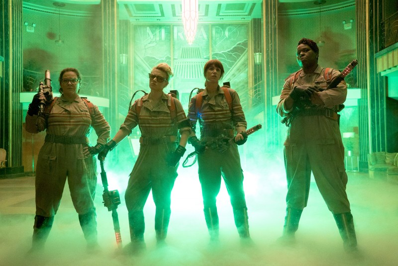 Melissa McCarthy, Kate McKinnon, Kristen Wiig, Leslie Jones ve filmu Krotitelé duchů / Ghostbusters