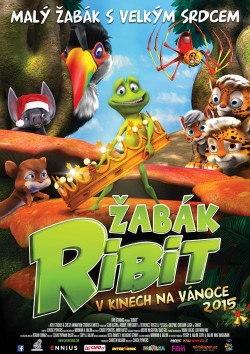 Český plakát filmu Žabák Ribit / Ribbit
