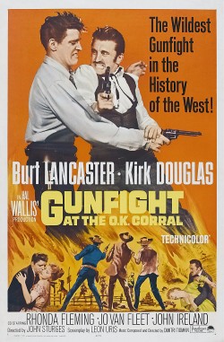 Plakát filmu Přestřelka u O.K. Corralu / Gunfight at the O.K. Corral