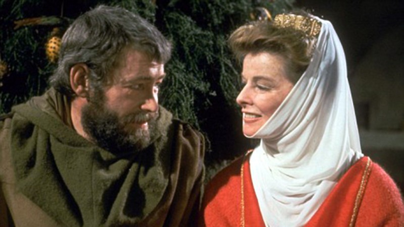 Peter O'Toole, Katharine Hepburn ve filmu Lev v zimě / The Lion in Winter