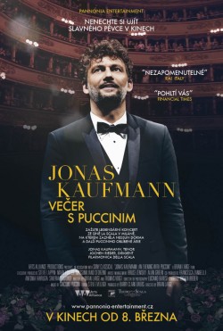 Český plakát filmu Jonas Kaufmann - Večer s Puccinim / Jonas Kaufmann: An Evening with Puccini