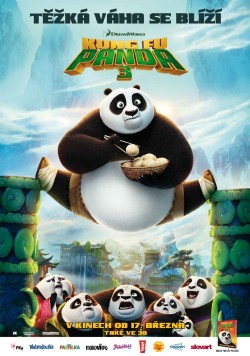 Český plakát filmu Kung Fu Panda 3 / Kung Fu Panda 3