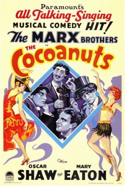 Plakát filmu Kokosové ořechy / The Cocoanuts
