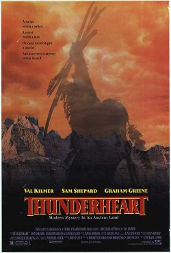 Plakát filmu Bouřlivé srdce / Thunderheart