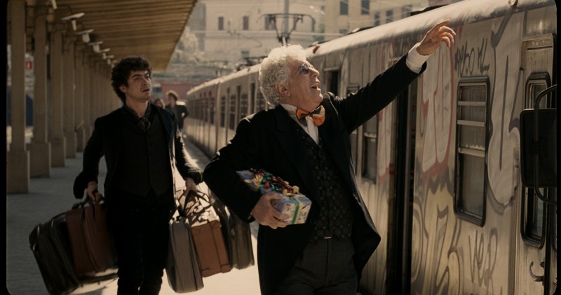 Riccardo Scamarcio, Ninetto Davoli ve filmu Pasolini / Pasolini