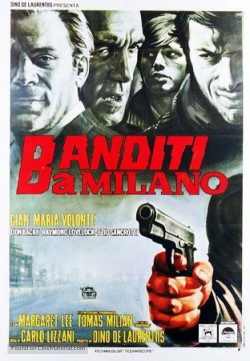 Plakát filmu Bandité v Miláně / Banditi a Milano